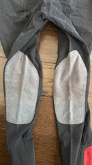 Devon-Aire Women’s Riding Breeches Black Red Gray Size 32 Equestrian