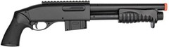 Multi Option AGP Double Eagle M401 Pump Action Spring Powered Airsoft Shotgun