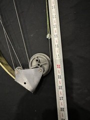 Vintage Bear Whitetail Hunter Compound Bow Left Hand 50 Inches Camo