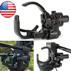 Archery Drop Away Arrow Rest Launcher Micro Adjustable Compound Bow Hunting