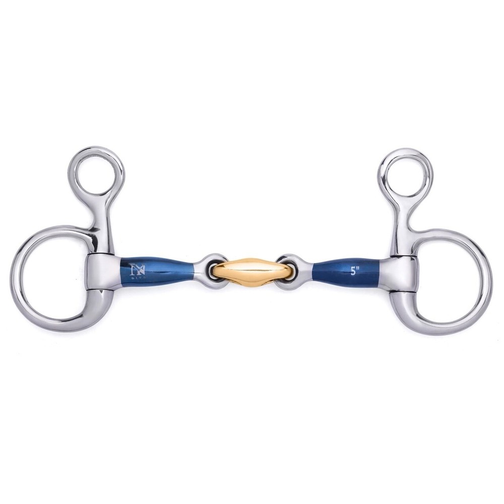 NY Tack Baucher Sweet Iron Copper Peanut Lozenge Horse Bit