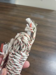 Rope red Green And White Braided Nylon Rope For Camping And Multi Purpose