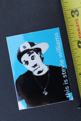 411 Video Magazine This Is Stevie Williams DGK BP3 Vintage Skateboarding STICKER