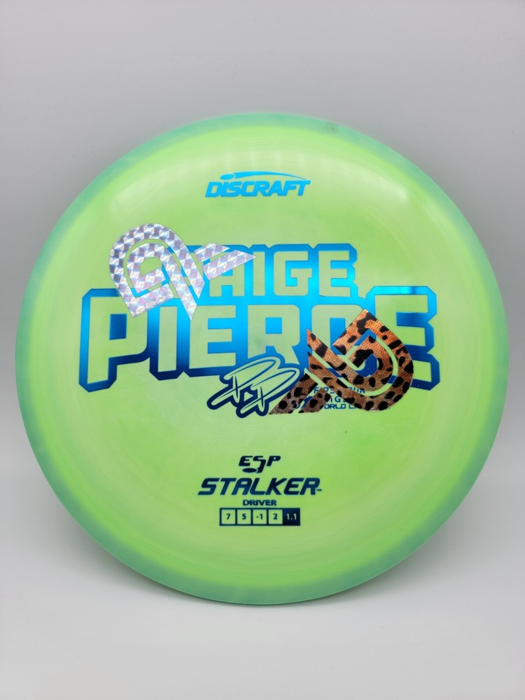 First Run Discraft Paige Pierce 5x Esp Stalker Misprint 175-176