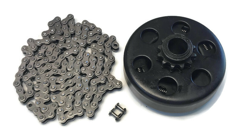 Clutch and Chain Kit for Honda 6.5HP – GC160, GC190, GX120, GX140, GX160, GX200