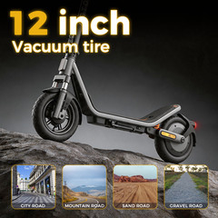 Electric Scooter for Adults 650W Folding Commuting E-Scooter w/ APP 20MPH Speed