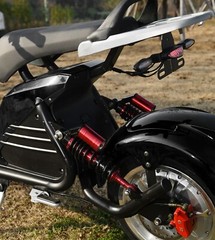 Citycoco 18 Inch Fat tire Electric Scooter 4000W Motor Max Speed 75 KM/H Black