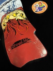 RARE Nighthammer Grimple Stix Skateboard Deck 10.25 Shaped In Shrinkwrap