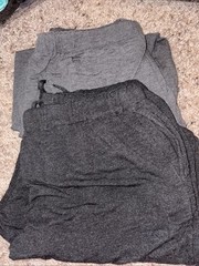 Majestic Filatures Light Or Dark gray Soft Touch Drawstring Sweat Pants 3