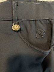 ovation aqua X 28R black riding pants with grip tech