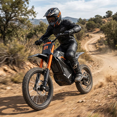 ADULT ELECTRIC DIRT BIKE PEAK 6000W 60V 30AH 50MPH OFF-ROAD MOTORCYCLE EBIKE