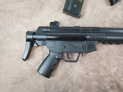 Lot Of 2 Airsoft Guns Double Eagle 6mm BB & Taiwan Unbranded Untested MP5 Rare