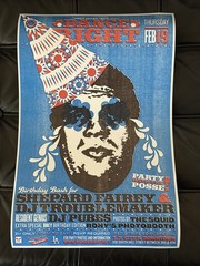 Andre the Giant Has a Posse OBEY Shepard Fairey Birthday Bash Poster 10.5×16.5