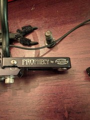 AAE Archery Prophecy Standard Mount Arrow Rest Black, RH