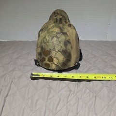 Skull villain style all terrain camouflage pattern tanbrown dark honeycomb TPU