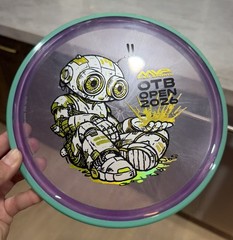 MVP Axiom Proton Balance 2026 OTB Open 177g Purple & Teal Rare Disc Golf Mid