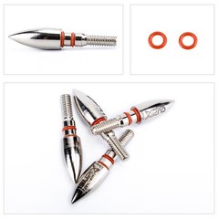 12Pcs Archery Field Points 100 Grain Target Hunting Practice Arrow Tip 5/16 inch