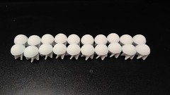 Finned First-Strike Compatible .68 3D Printed Paintball Rounds (Set of 20)