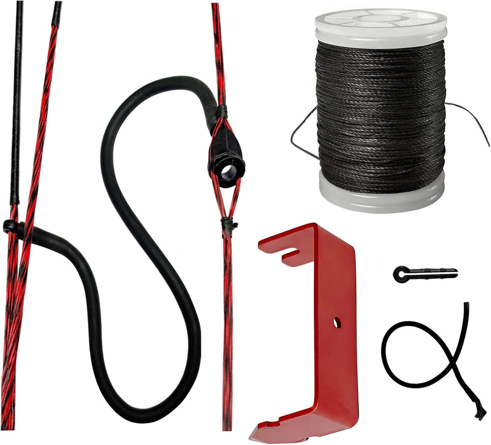 Archery Peep Sight Tubing Kit with Bowstring Separator Tool for Compound Bows