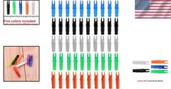 Eco-Friendly Multi-Color Archery Nocks – 50 Durable Inserts for All Seasons