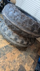 Segway X2 OEM CST Pair Of Wheels includes Tires, Rims, Axel Mounts – Set Of 2