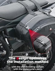 KEMIMOTO Motorcycle Saddlebags with Rain Covers Compatible with Dirt Bike Dual