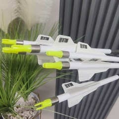 12pcs 3K Pure Carbon Arrows 32″ Shaft SP250-400 Archery Bow Shooting DIY .003″
