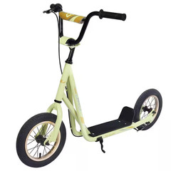Kick Scooter Bike for 6-12-Years Old Kids W/Adjustable Handlebar,12 In. Inflatab