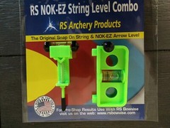 Original R.S. Bow-Vise Inc. Arrow and String level set / Made In The USA