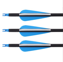 New 12pcs 7.8mm mixed carbon arrow replaceable arrow for composite reverse bow