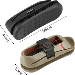 Recoil Pads Rubber Shockproof Stock Recoil Reducing Pad Rear Cushion Buffer