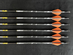 Gold Tip Black Label 340 Hunting Arrow 1/2 dozen 6 Arrows BRAND NEW