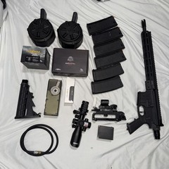 Wolverine MTW Billet Series, 14” HPA M4, Inferno Gen 2 with Wraith X MANY EXTRAS
