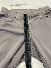 Cavalli Puri Silicone Full Seat Riding Breeches Size US 30 Lightweight Comfort