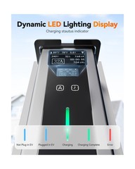 WOLFBOX Level 1&2 Tesla Charger 32A,Portable ev Charger Station with ETL Cert…