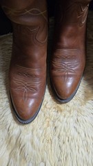 Tony Lama Women’s Tall Western Boot Brown Size 10.5 M