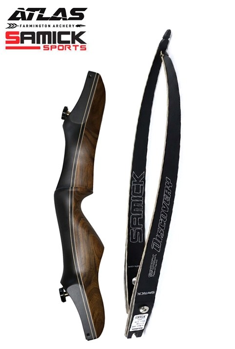 Farmington 17″ ILF Riser & Samick Wood Carbon Long Bow Limbs / Right Hand