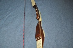 Vintage Black Widow T-600 Recurve Bow longbow Archery Bows R-H