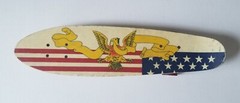 Circa 1975 United States Bicentennial Theme Skateboard