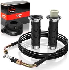 1PZ 7/8″ Universal Throttle Twist Grip Set with Throttle Cable for 50cc 80cc …