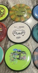 Lot of 12 Used Disc Golf Discs MV Pitch Matrix Proxy Watt Trace Crave Atom EUC