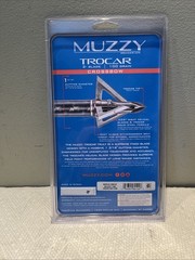 NEW Muzzy Trocar HBX Hybrid Crossbow 4 blade 100 Gr 3 Broadheads expandable