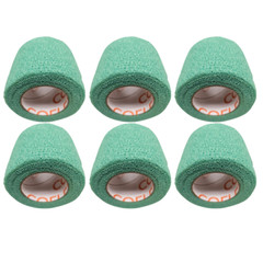 6PK Self Adhesive Wrap Horse Pony Wound Bandage 2″ x 5yds Green NEW