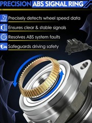 515036 4WD Front Wheel Bearing Hub Assembly Fits for 1999-2007 Cadillac Escal…