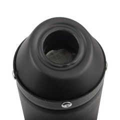 28mm 1.1″ Exhaust Muffler Motorcycle Slip On Muffler Compatible with Dirt Black