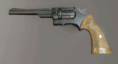 Vintage Crosman Model 38T Target Pellgun Revolver Pellet Gun 6-Shot