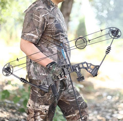 Compound Bow 20-70Lbs 24″-30″ Let-Off 80% Archery Hunting Equipment Max Speed 32