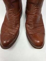 Lucchese Handmade Brown Leather Western Cowboy Boots Men’s US 10 L5379