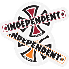 Independent Truck Co. Vintage Logo Sticker – 4″ x 2.25″ – FREE SHIPPING!