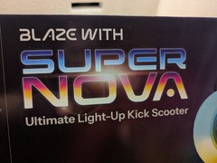 NEW/SEALED Melo Wheels Supernova Light-Up Kick Scooter – Black